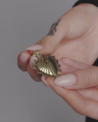 Sacred Heart Earrings