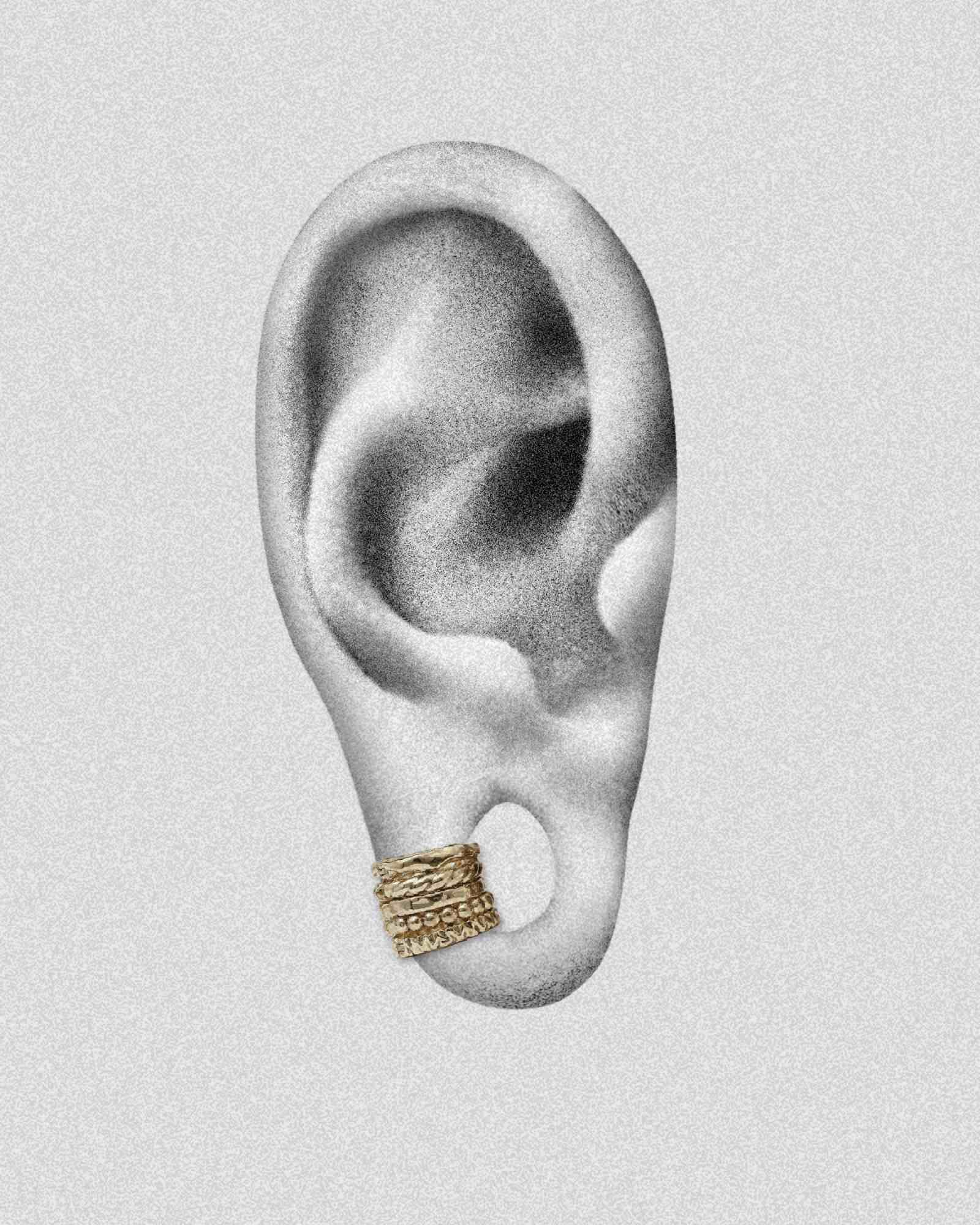 QARMA LOBE CUFFS™ | Stretched Ear Jewelry – Ask and Embla