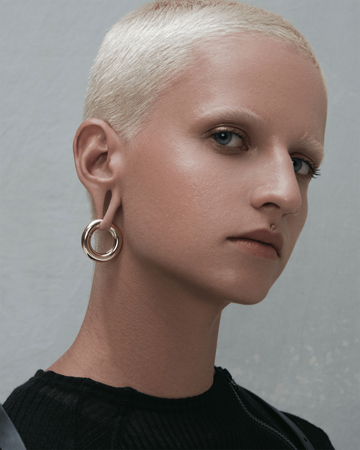 BLOOM HANGERS BY JENTONIC X ASK & EMBLA, Stretched Ear Jewelry