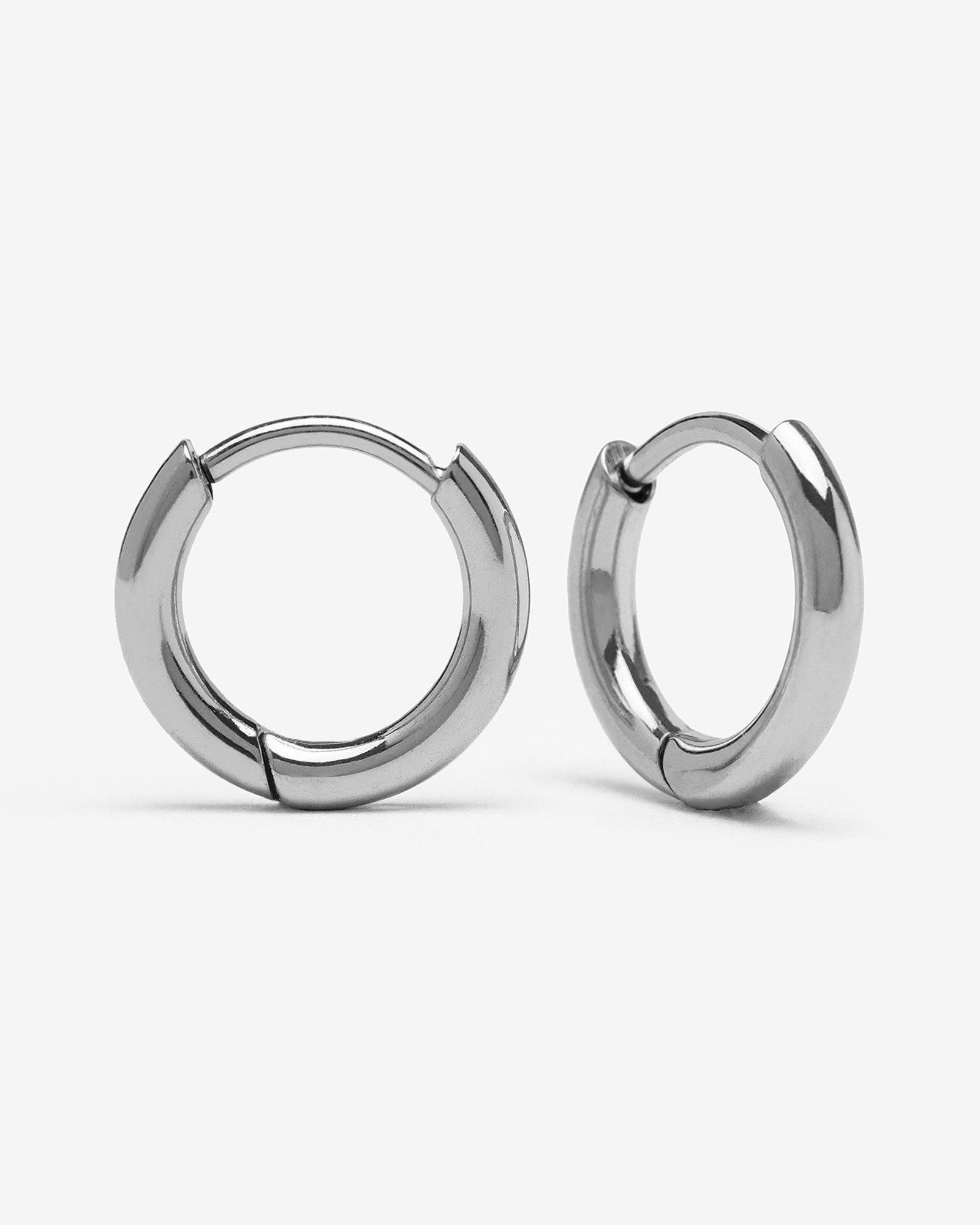 Classic Round Huggie Earrings 