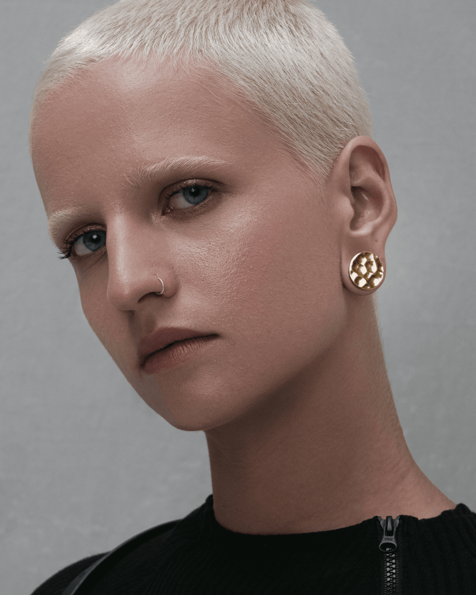 A&E SIGNATURE LITHIC PLUGS Stretched Ear Jewelry Plug Earrings