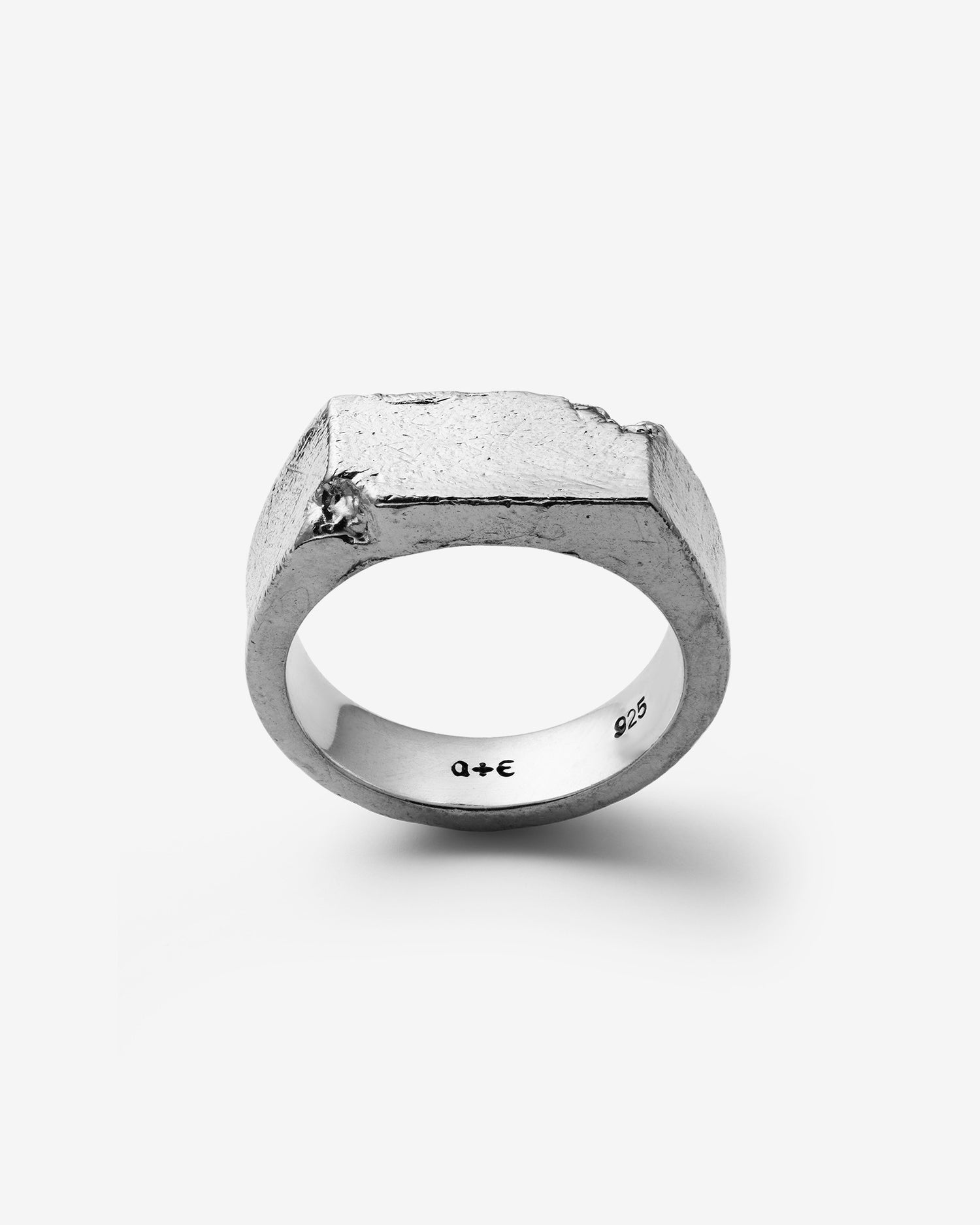 Brute Signet Ring-Rings- US 5 - Silver - Ask & Embla