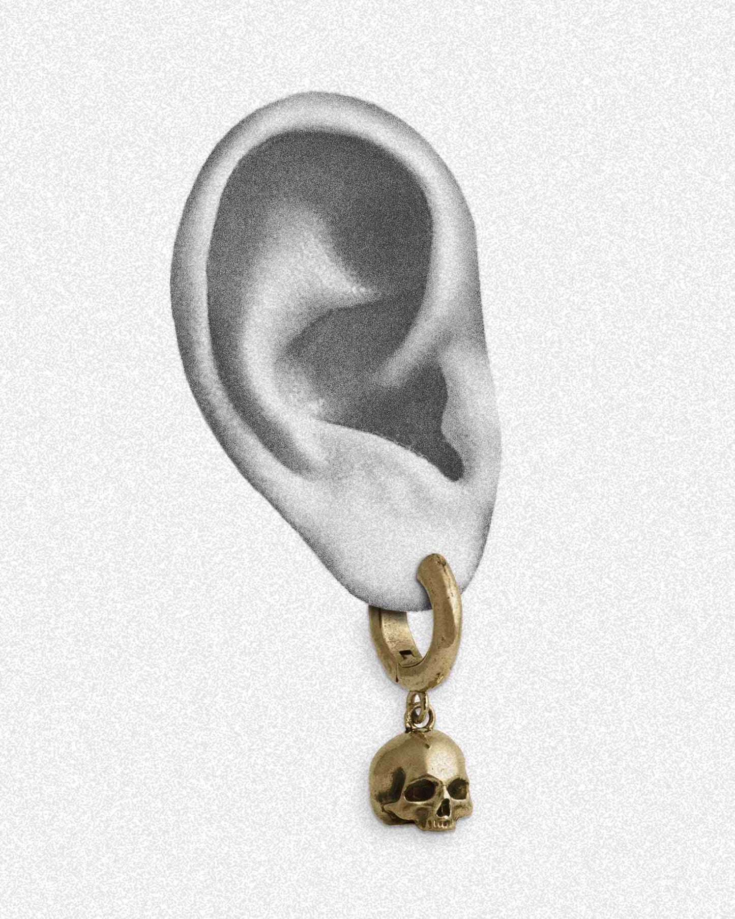 Cranium Earrings