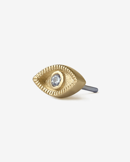 Osiris Threadless End (14K Gold)-Threadless Ends- Gold - - Ask & Embla