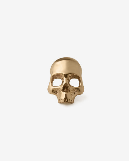 Cranium Threadless End (14K Gold)