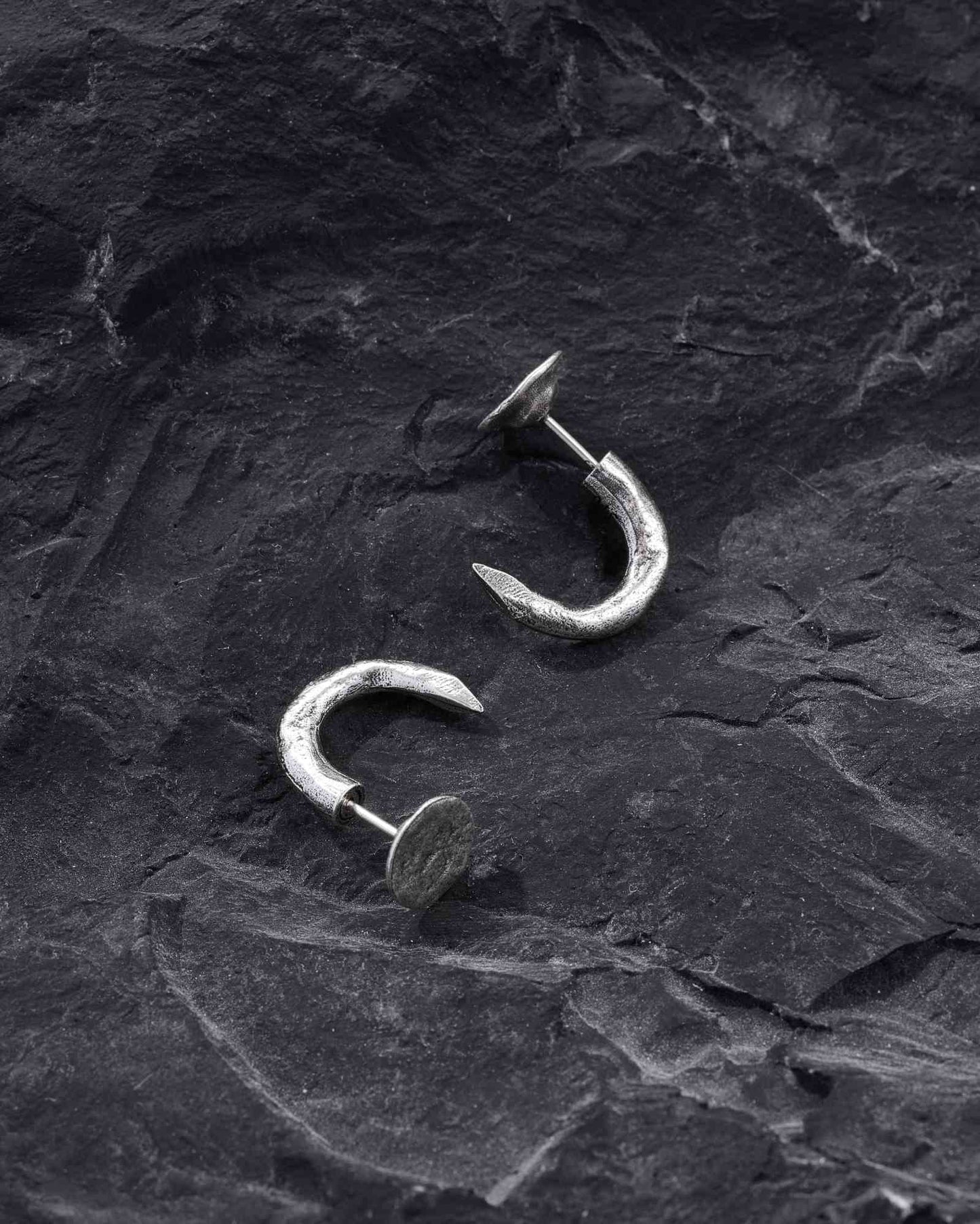 Blacksmith Stud Earrings
