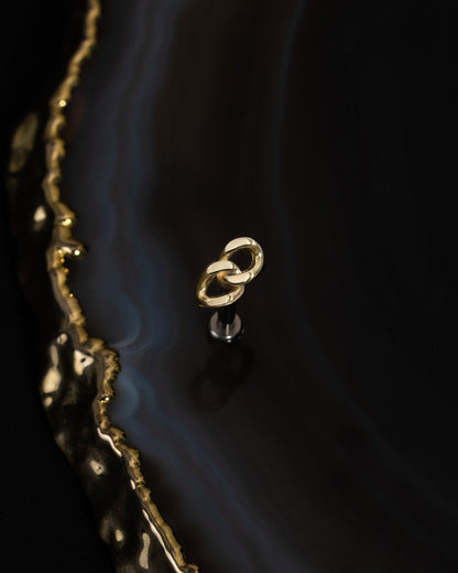 Alex Chain Threadless End (14K Gold) - Ends - Ask and Embla