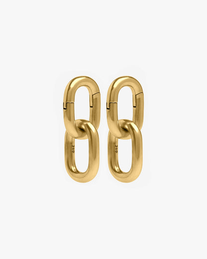 Galen Chain Hangers-Clicker Hangers- Gold - 2-Link - Ask & Embla