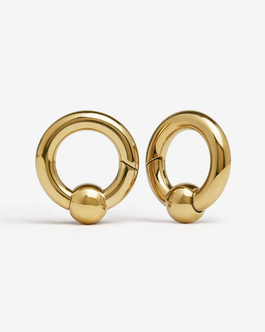 Captive Bead Hangers-Clicker Hangers- Gold - - Ask & Embla