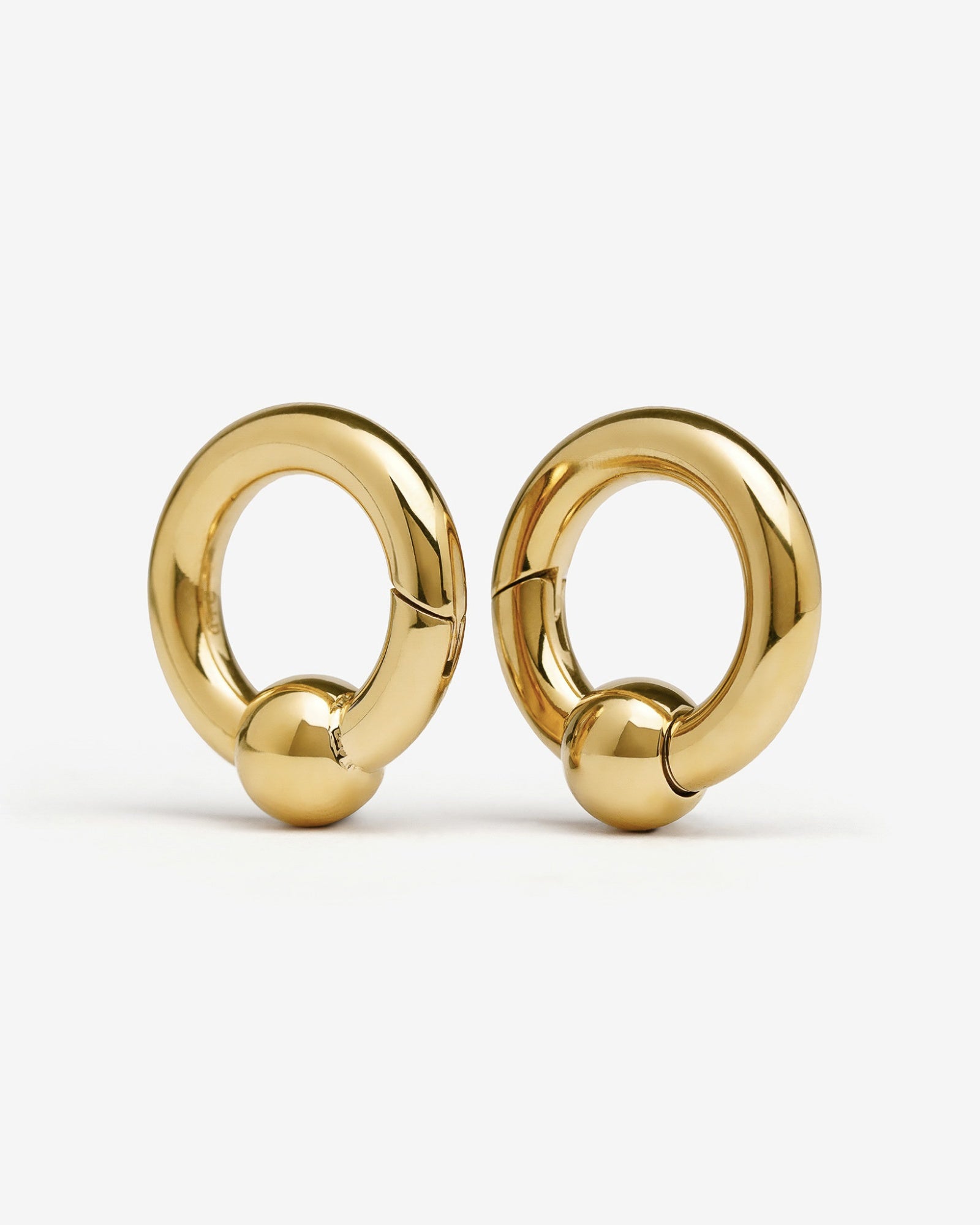 Captive Bead Hangers-Clicker Hangers- Gold - - Ask & Embla