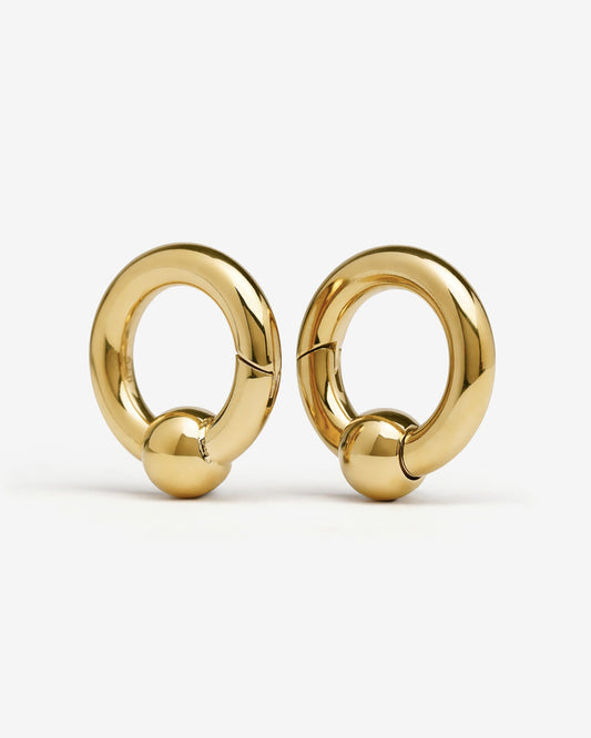 Captive Bead Hangers-Clicker Hangers- Gold - - Ask & Embla