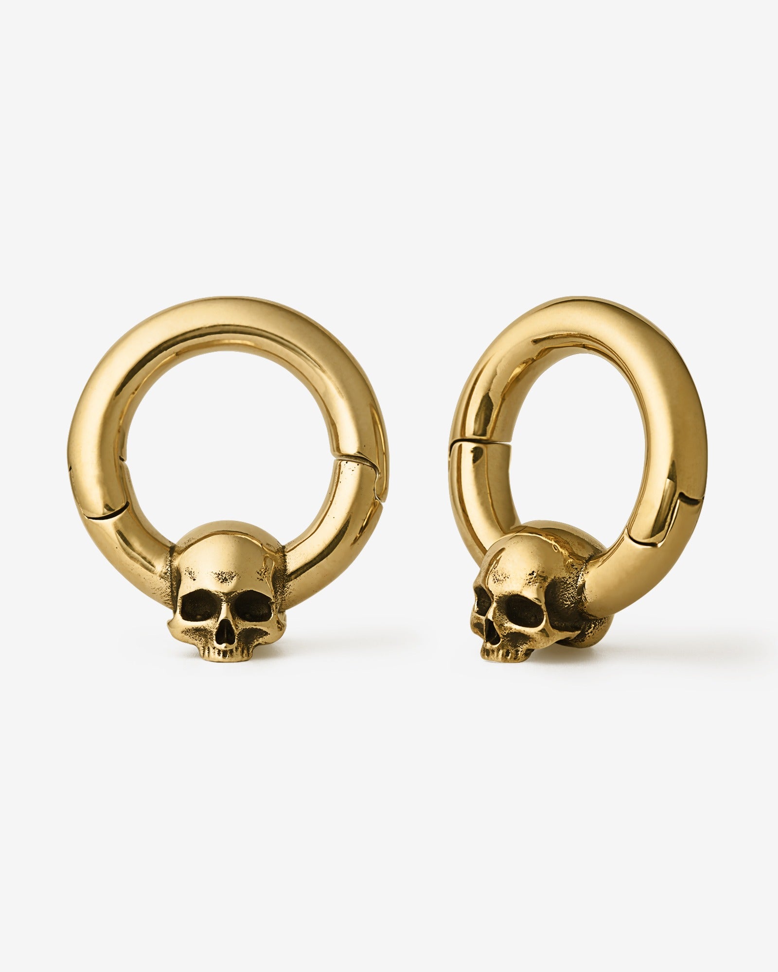 Cranium Hoop Hangers-Clicker Hangers- Gold - - Ask & Embla