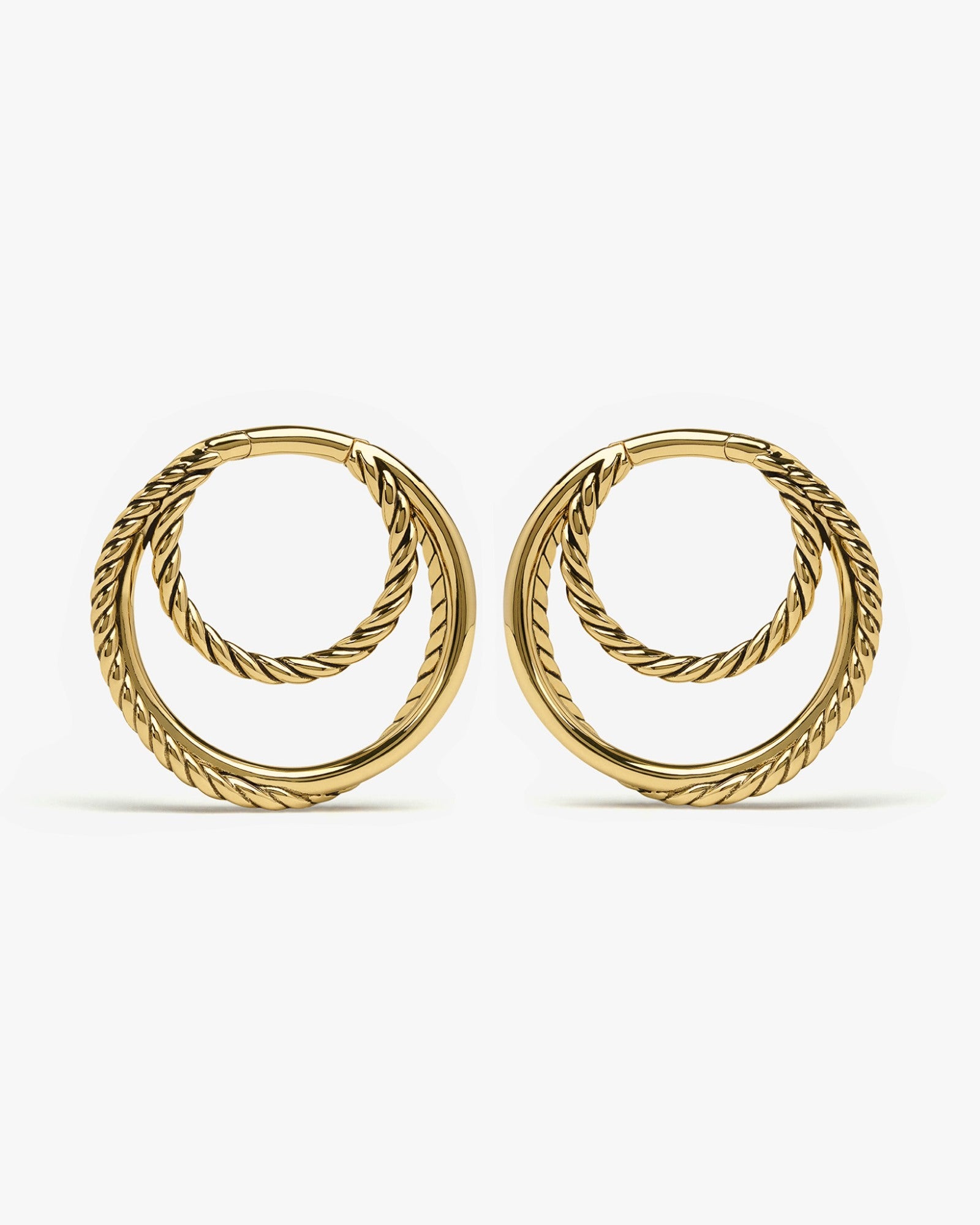 Essa Hoop Hangers-Clicker Hangers- Gold - - Ask & Embla