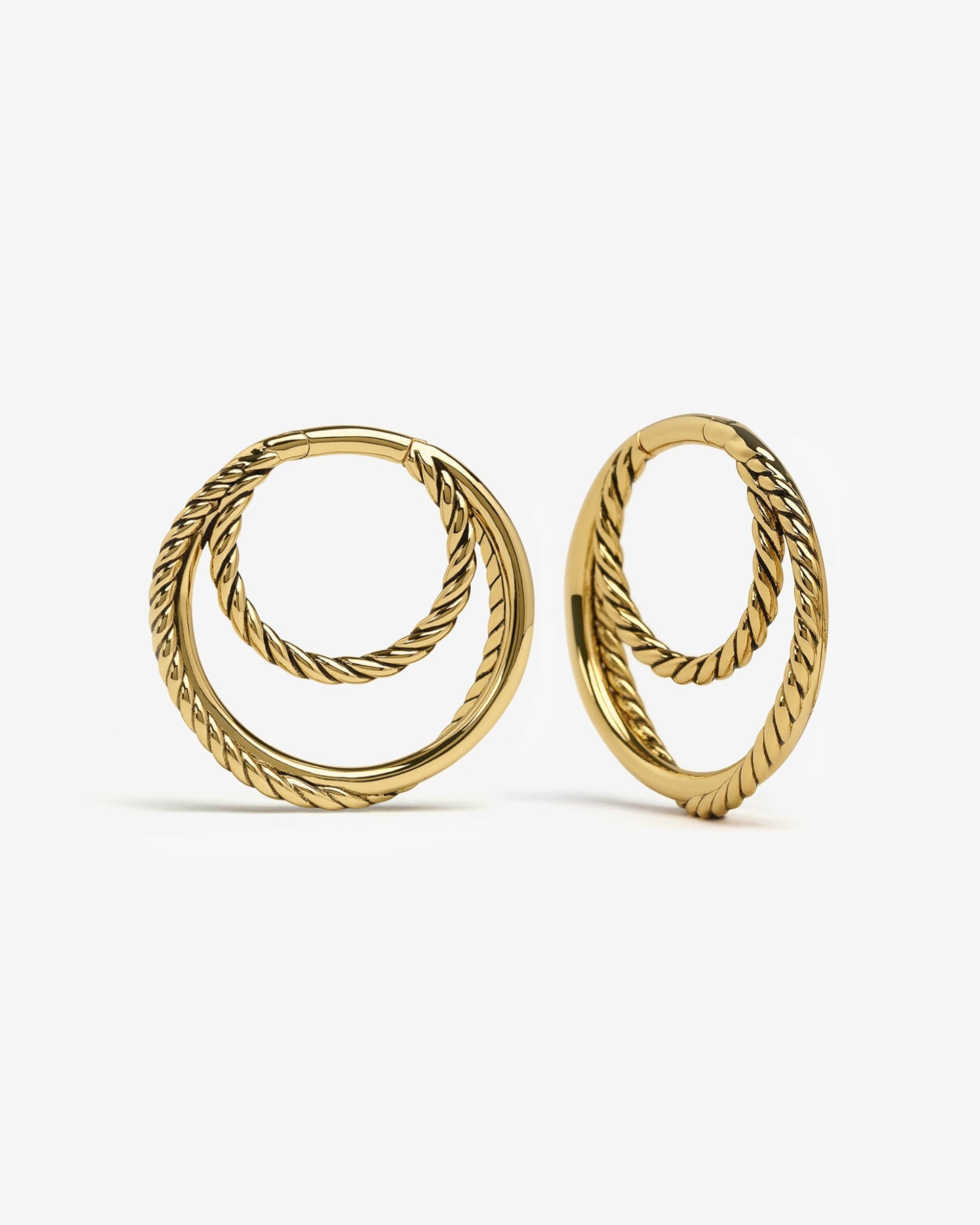 Essa Hoop Hangers-Clicker Hangers- Gold - - Ask & Embla