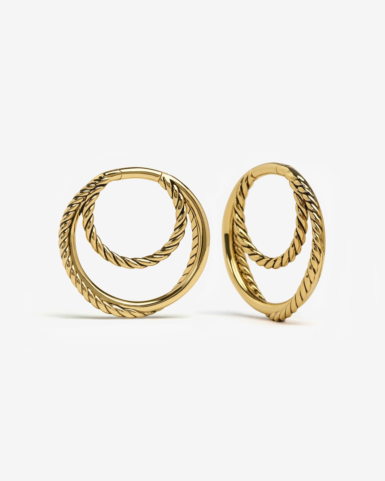 Essa Hoop Hangers-Clicker Hangers- Gold - - Ask & Embla