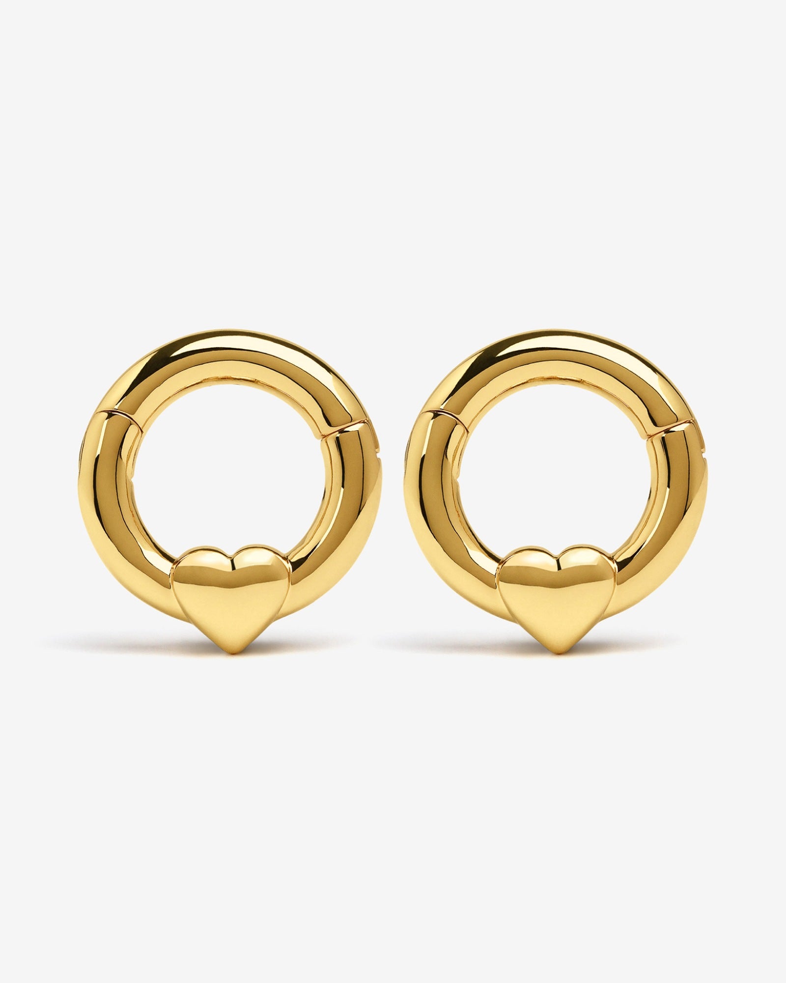 Harrow Heart Hangers-Clicker Hangers- Gold - - Ask & Embla