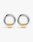 Harrow Heart Hangers-Clicker Hangers- Two-toned (Gold and Silver) - - Ask & Embla