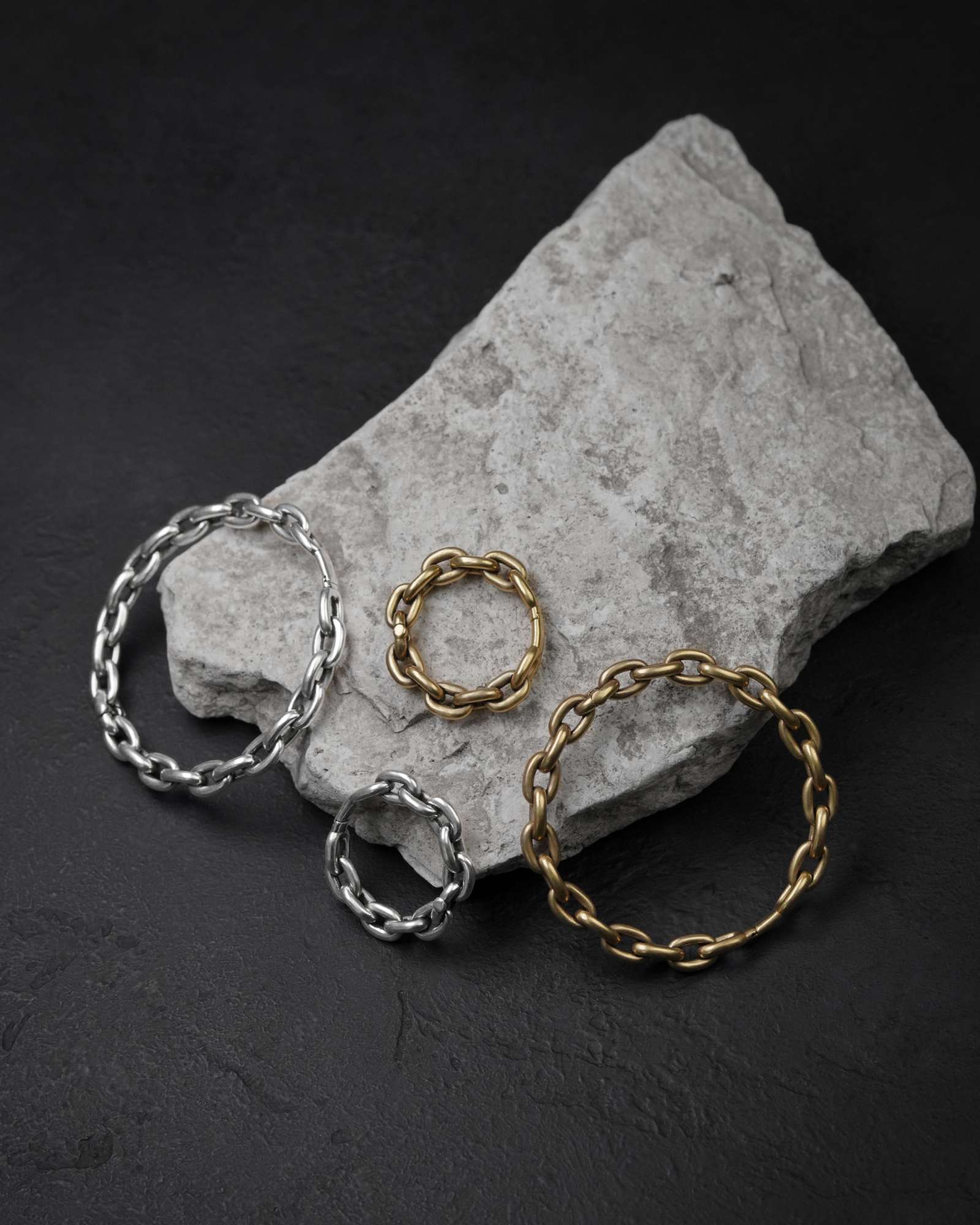 Cellar Chain Hangers-Clicker Hangers- Small - Gold - Ask & Embla