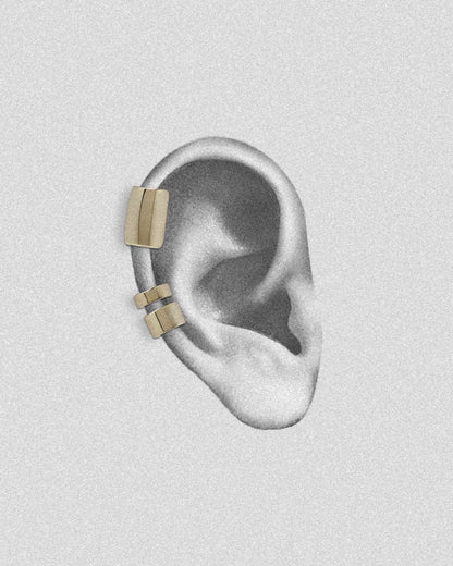 Siege Ear Cuffs Set-Ear Cuff- Silver - - Ask & Embla