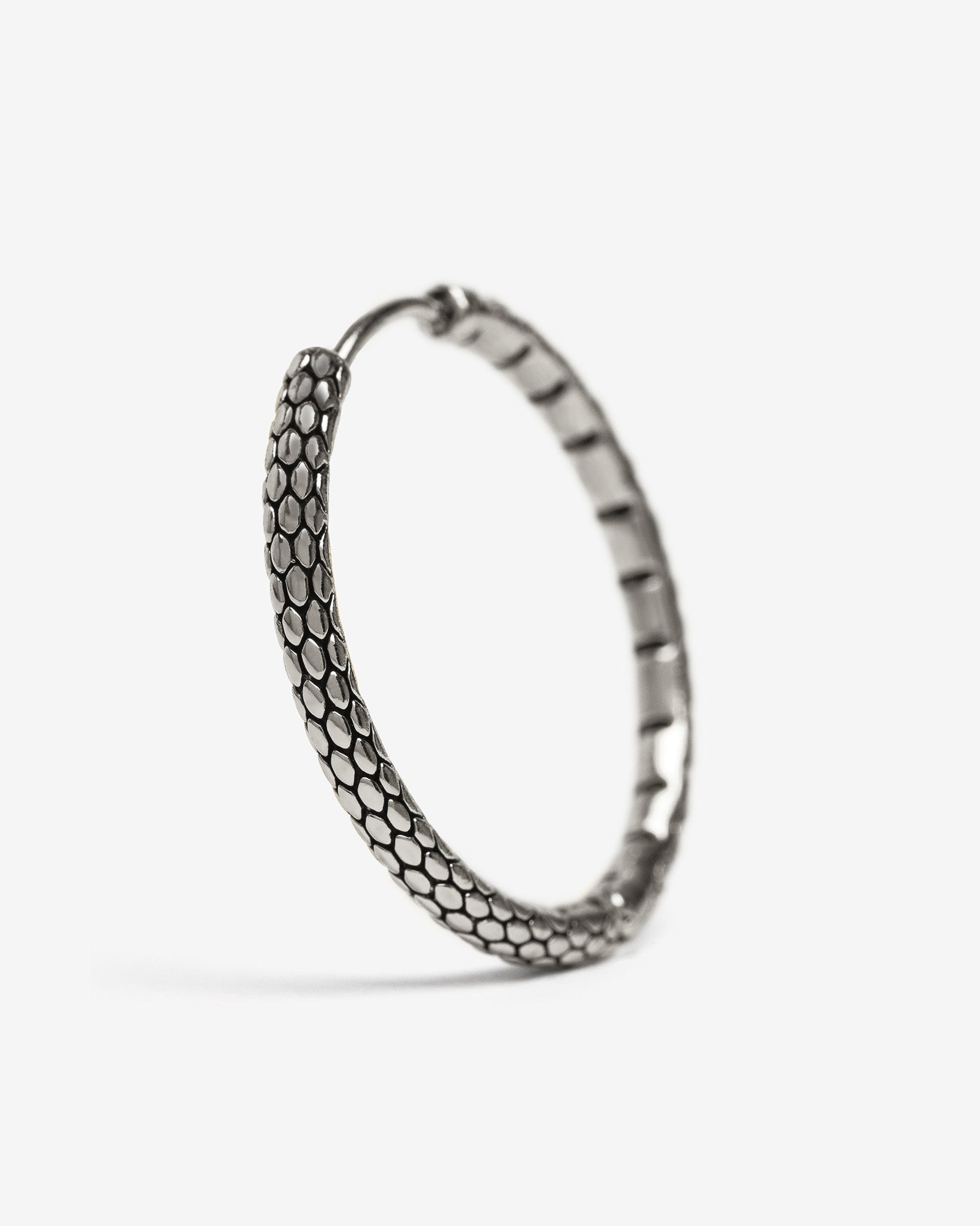 Serpent Hoop Earrings - Earrings - Ask and Embla