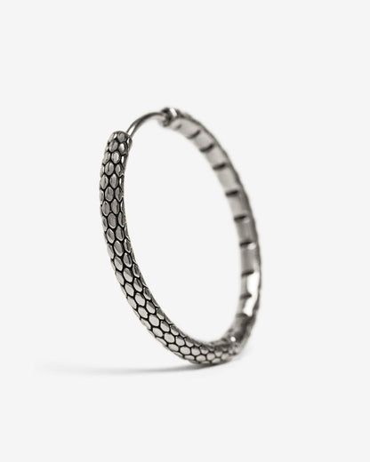 Serpent Hoop Earrings - Earrings - Ask and Embla