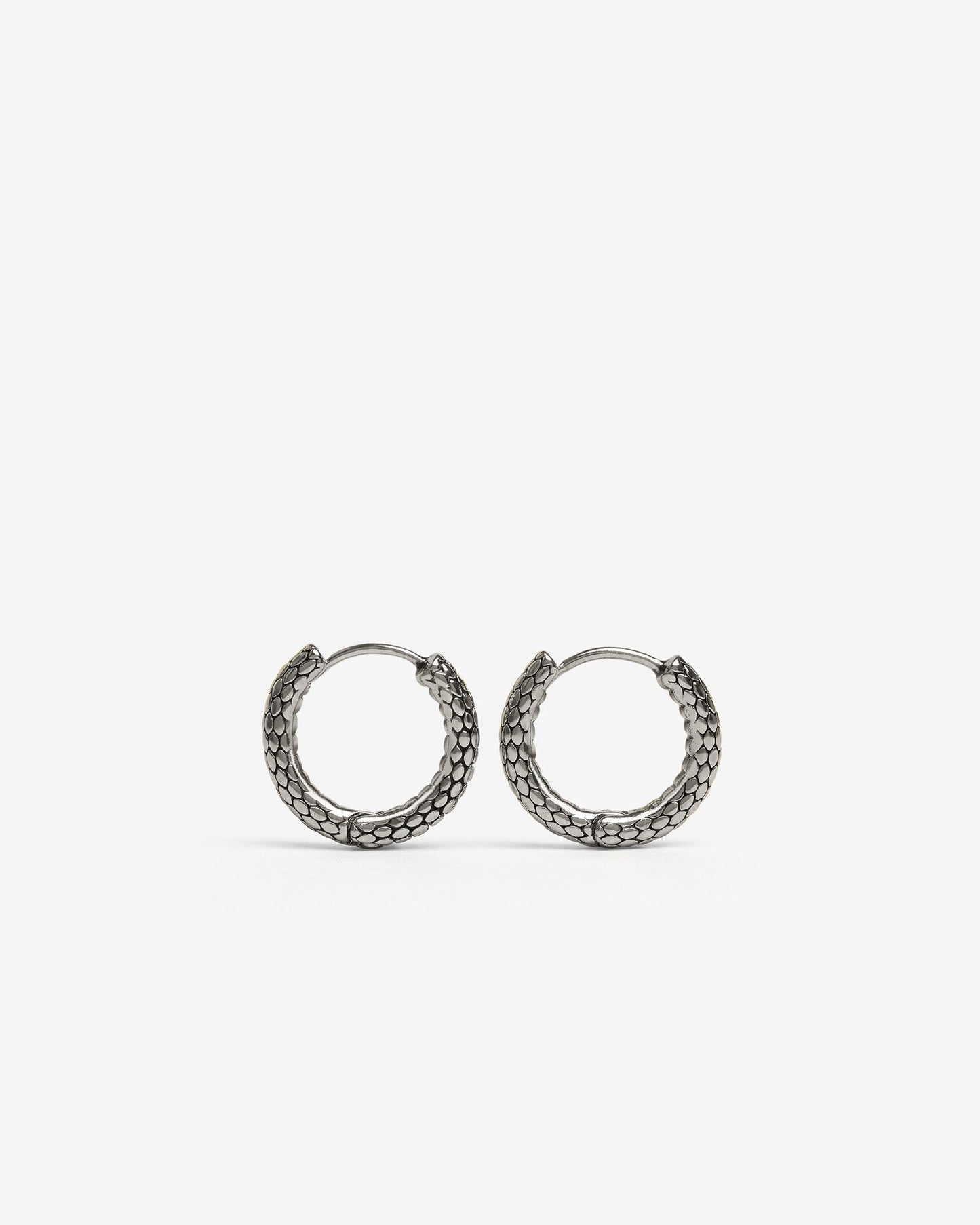 Serpent Hoop Earrings - Earrings - Ask and Embla