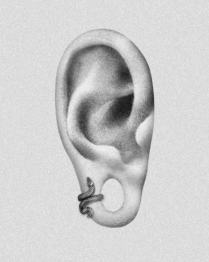 Sin Serpent Lobe Cuffs™️-Lobe Cuffs™- 7mm - Gold - Ask & Embla
