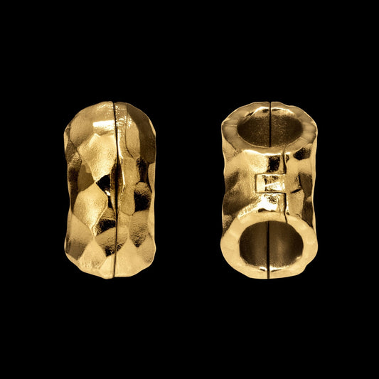 Hammered Lobe Cuffs™️ - Lobe Cuffs - Ask and Embla