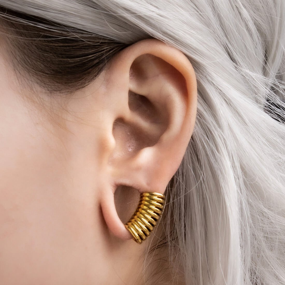 Ringed Lobe Cuffs™️ - Lobe Cuffs - Ask and Embla