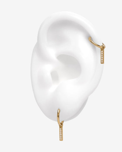 Tash Charm (14K Gold) - Piercing Charms - Ask and Embla