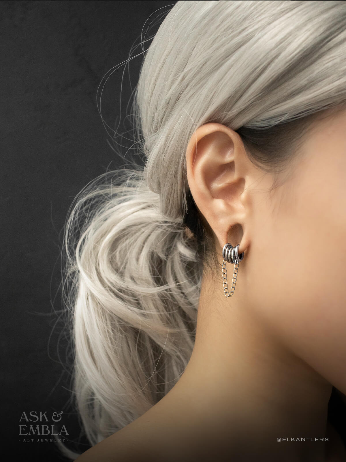 Classic Chain Ring Stacks In Titanium