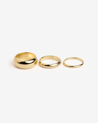 Syd Classic Stacker Ring (Bold) - Rings - Ask and Embla