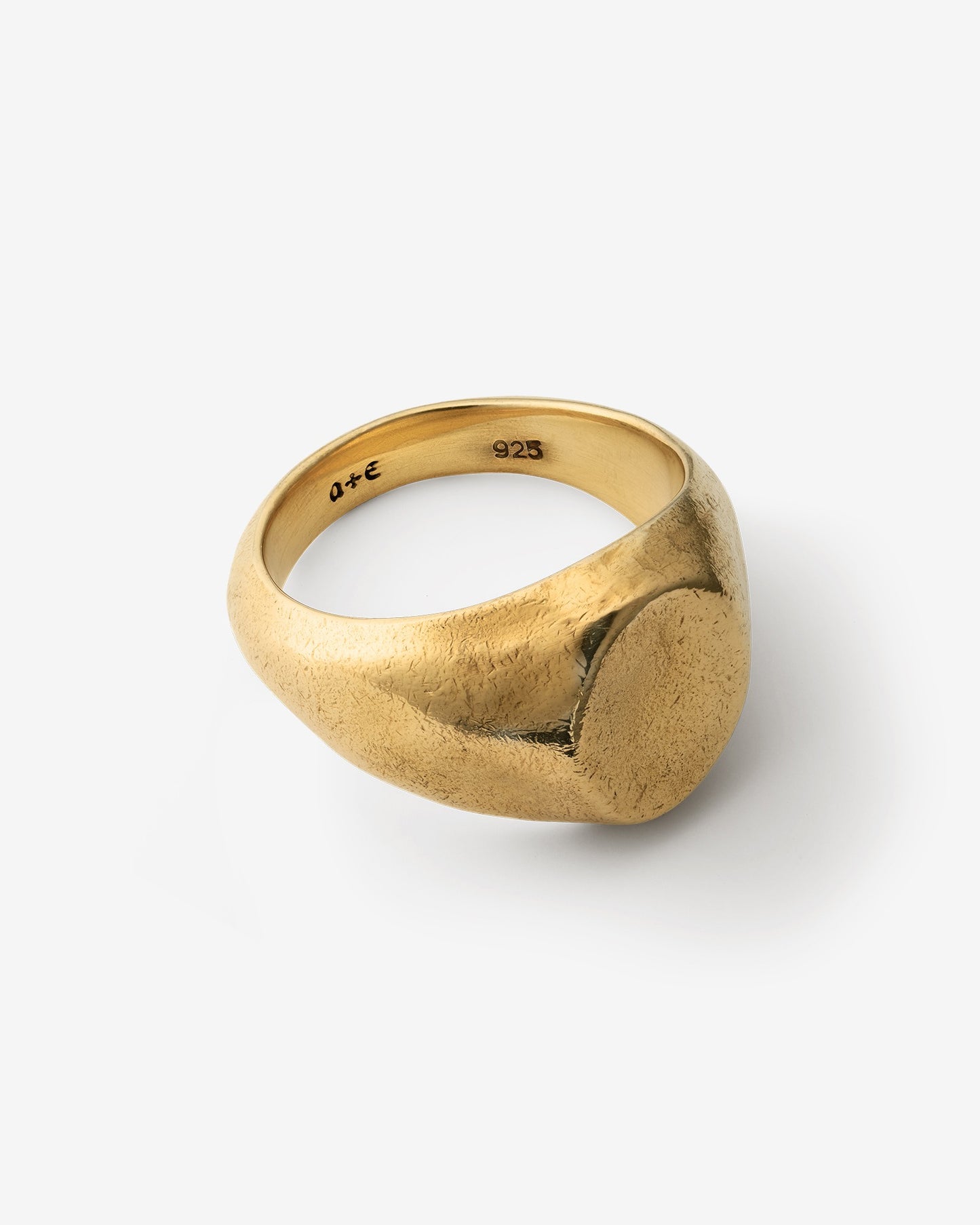 Ode Signet Ring-Rings- US 5 - Gold - Ask & Embla