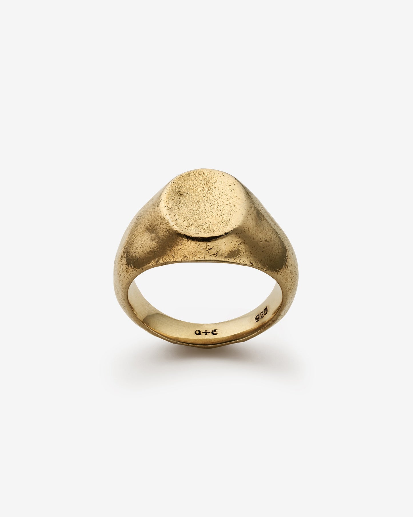 Ode Signet Ring-Rings- US 5 - Gold - Ask & Embla