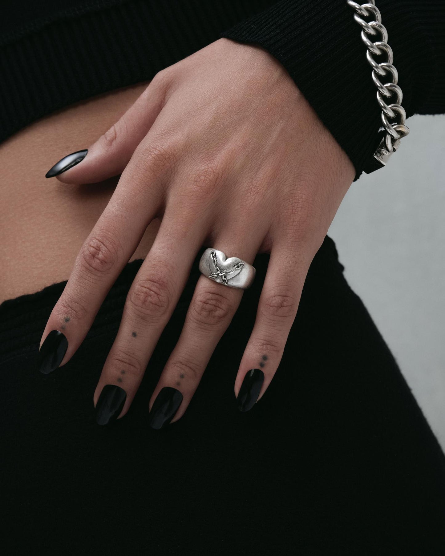 Lovelocke Ring-Rings- US 5 - Silver - Ask & Embla