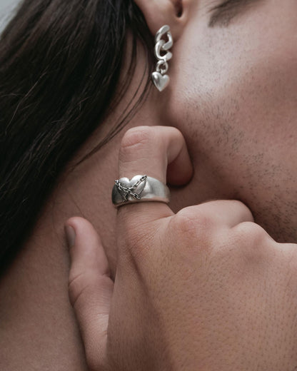 Lovelocke Ring-Rings- US 5 - Silver - Ask & Embla