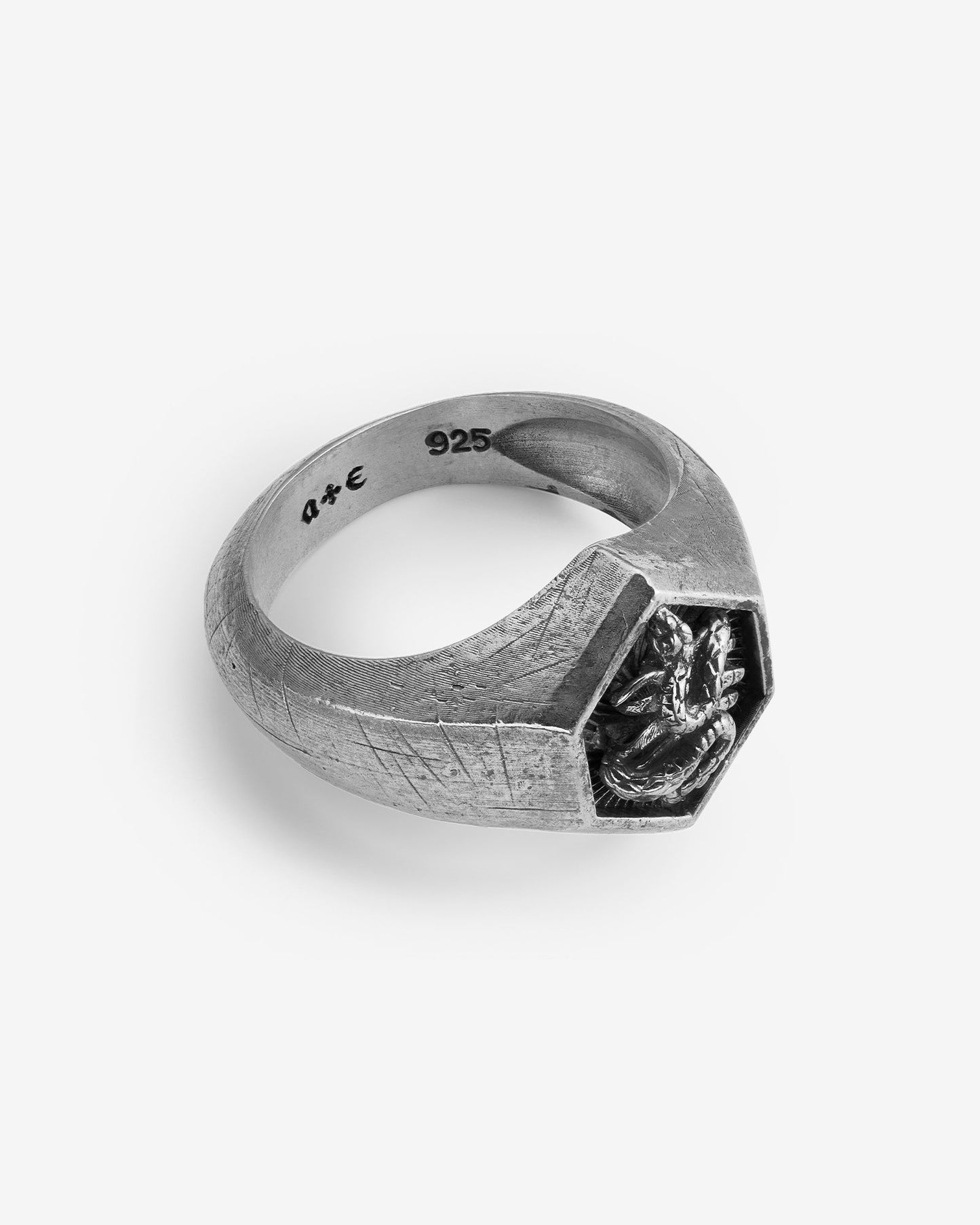 The Sinner Ring-Rings- US5 - Silver - Ask & Embla