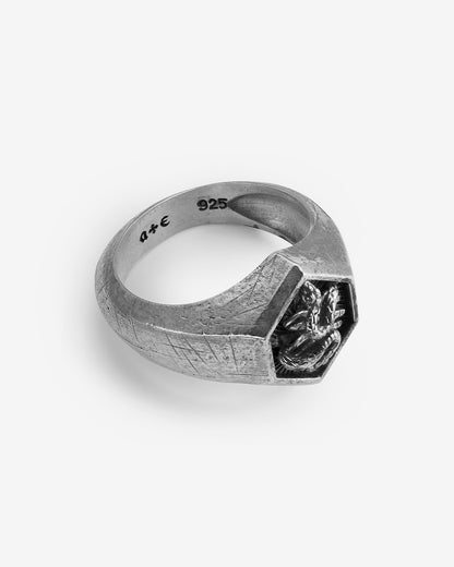 The Sinner Ring-Rings- US5 - Silver - Ask & Embla