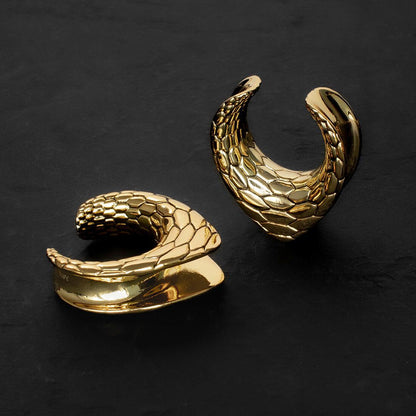 Serpent Volta Saddle Hangers-Saddle Hangers- Gold - 8mm (0g) - Ask & Embla