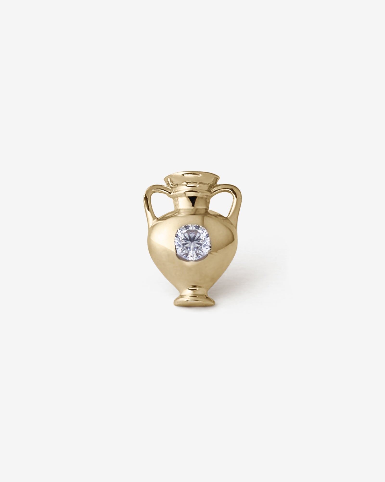 Athena Threadless End (14K Gold)-Threadless Ends- Gold - - Ask & Embla