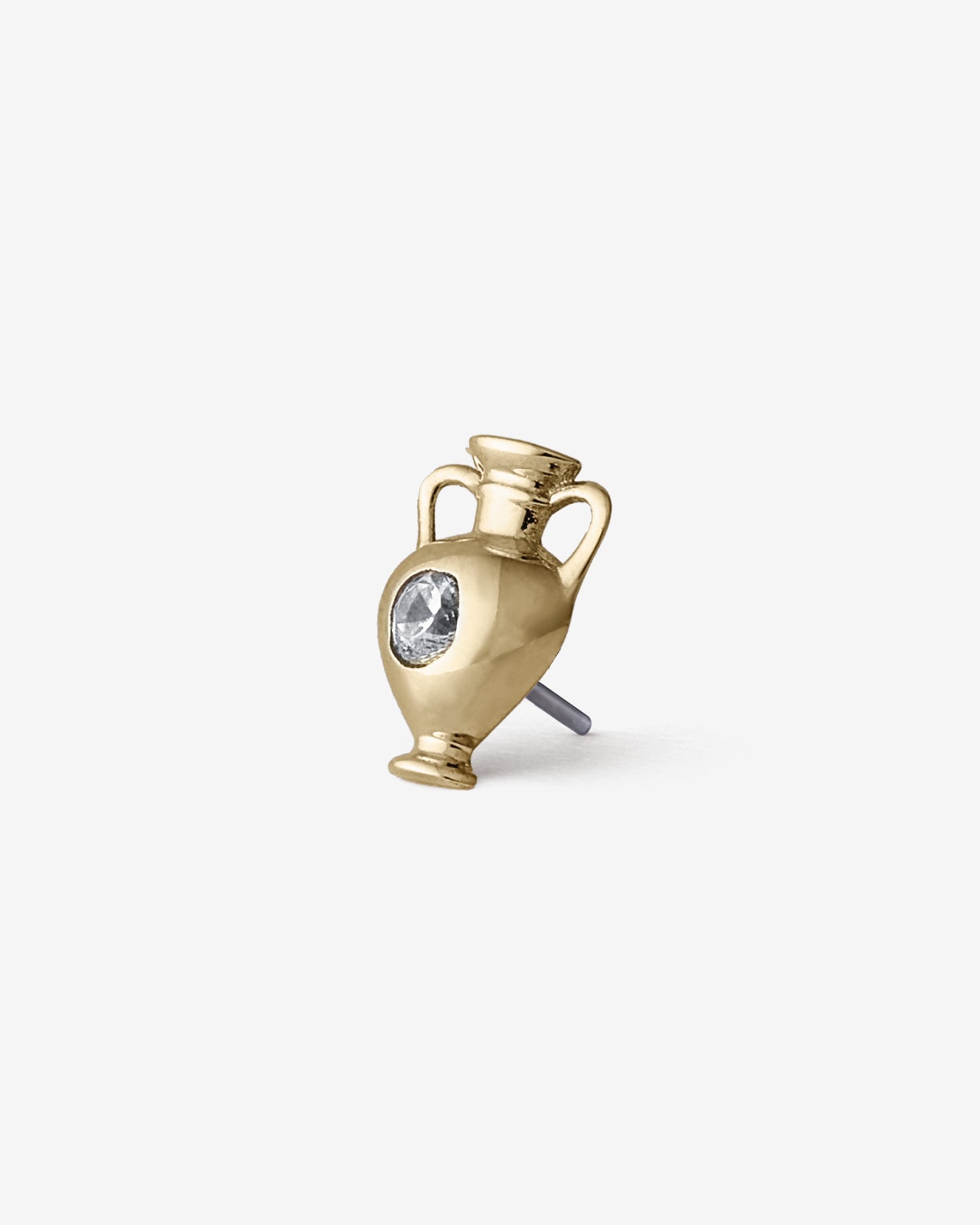 Athena Threadless End (14K Gold)-Threadless Ends- Gold - - Ask & Embla