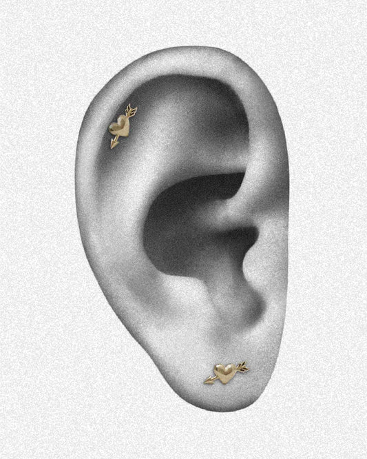 Carmel Threadless End (14K Gold)-Threadless Ends- Gold - - Ask & Embla