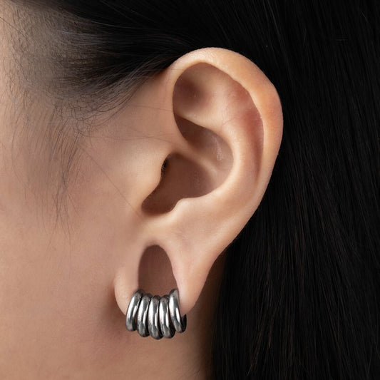 Colossal Ring Stacks In Titanium - Ring Stacks - Ask and Embla