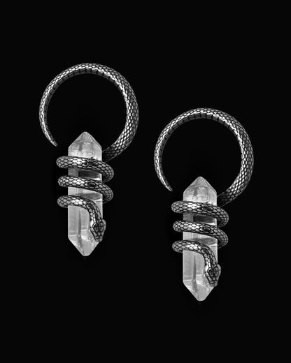 Eldra Crystal Serpent Hangers - Hangers - Ask and Embla