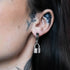 Knox Lock Huggie Earrings - Huggies - Ask and Embla