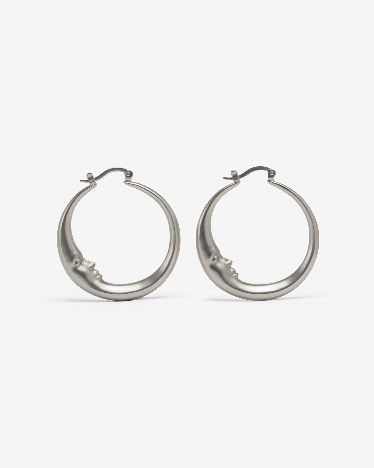 Lune Moon Earrings (Large) - Earrings - Ask and Embla