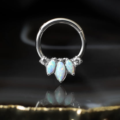 Opal Tiara Titanium Clicker - Clickers - Ask and Embla