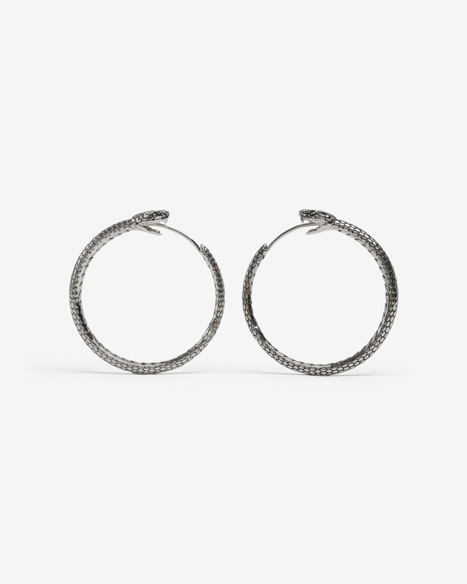 Unisex Hoop Earrings Set - Silver & Gold Hoop Earrings – Ask and Embla