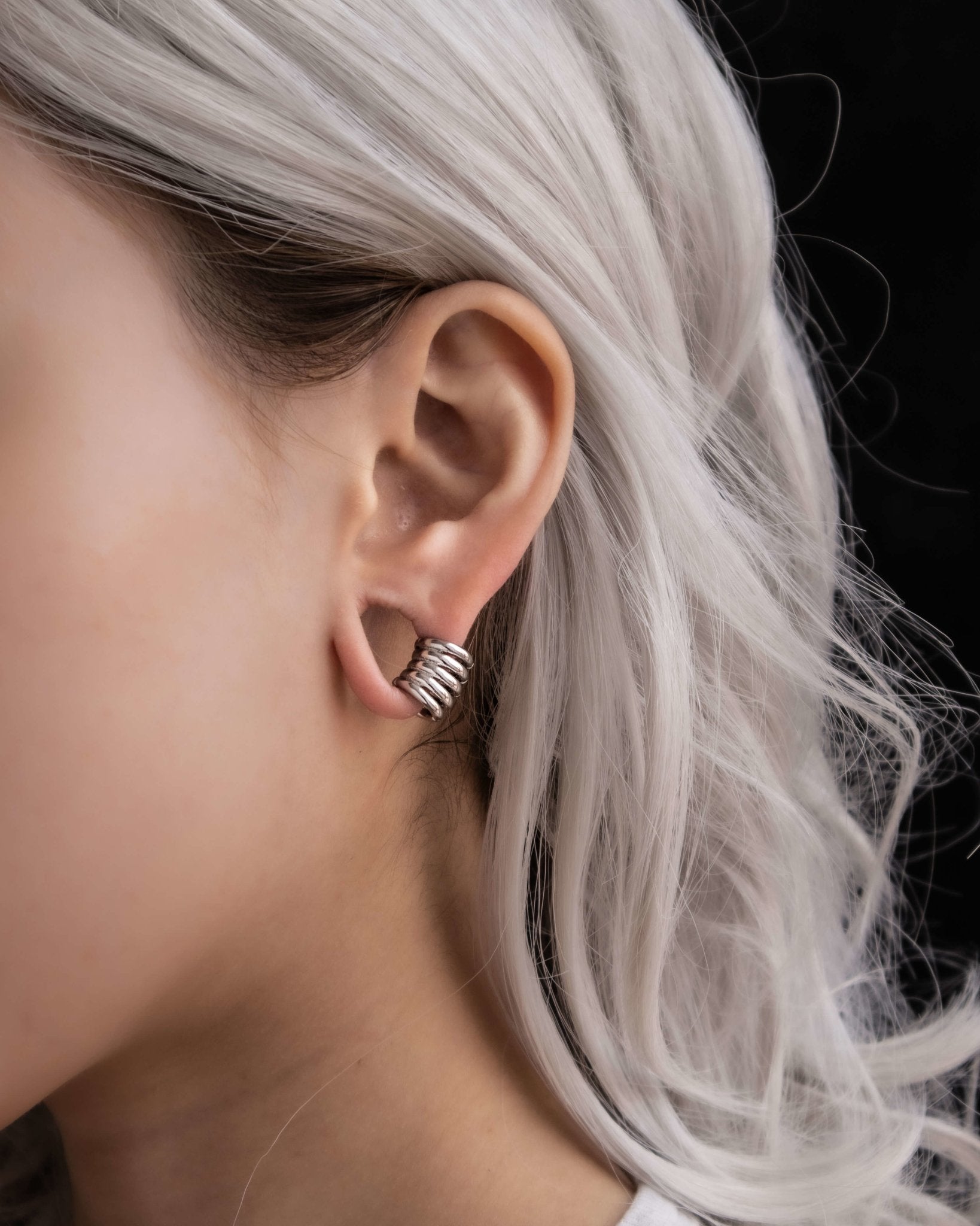 Ringed Lobe Cuff™️ | Stretched Ear Jewelry | Ear Gauge Jewelry