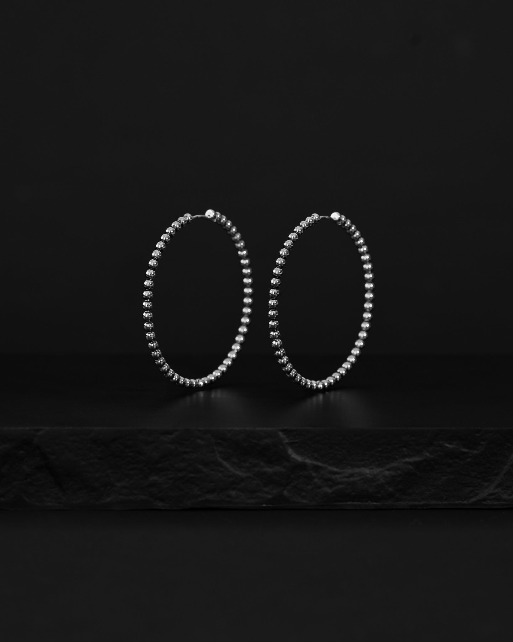 Sol Beaded Earrings (Large) - Huggies - Ask and Embla